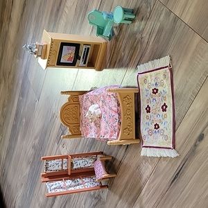 Vintage Fisher Price Little Family Bedroom Set